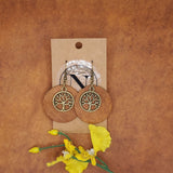 Tree of Life Round Earrings