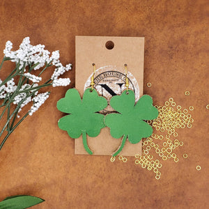 Shamrock / Four Leaf Clover Earrings